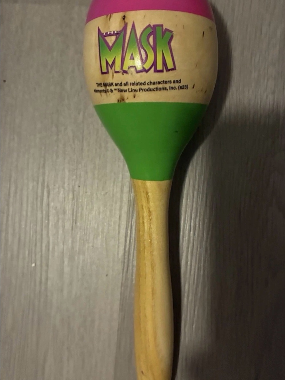 Branded Kids Maraca Rattle - Pink, Green, White